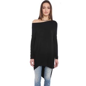 EVEREVE Free People Asymmetrical Tunic Top 🖤